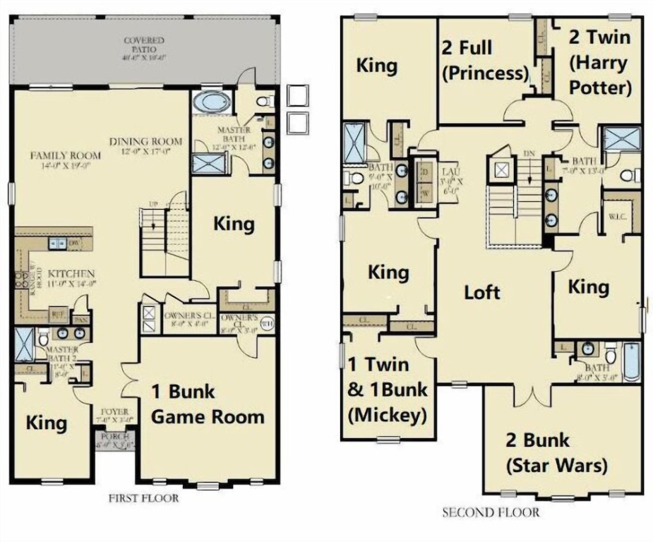 Storey Lake 10BR Lakeview Home Pool/SPA Game Room