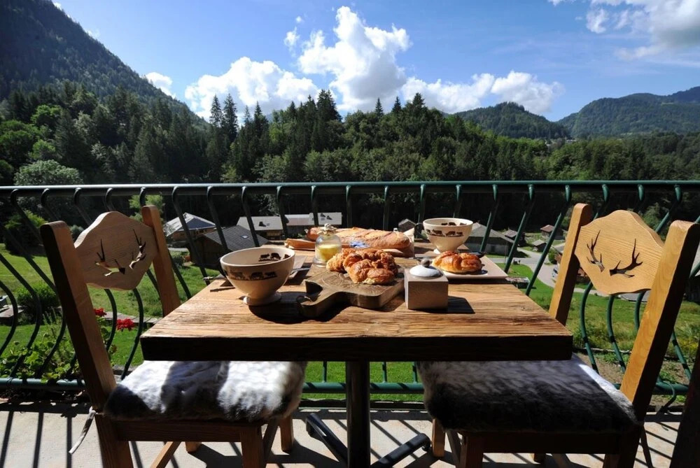 Apartment With 2 Rooms in Montriond, With Wonderful Mountain View, Fur