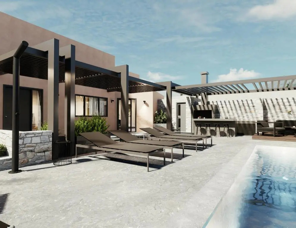 Eumelia Iconic Villa, with Heated Pool & Whirlpool, By ThinkVilla