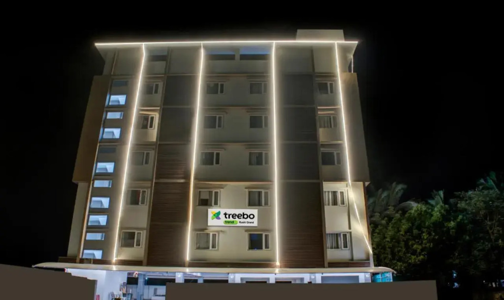 Treebo Rushi Grand, 1 km to Rushikonda Beach