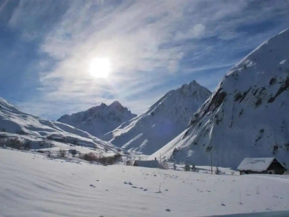 House With 5 Bedrooms in Valloire, With Wonderful Mountain View, Furni