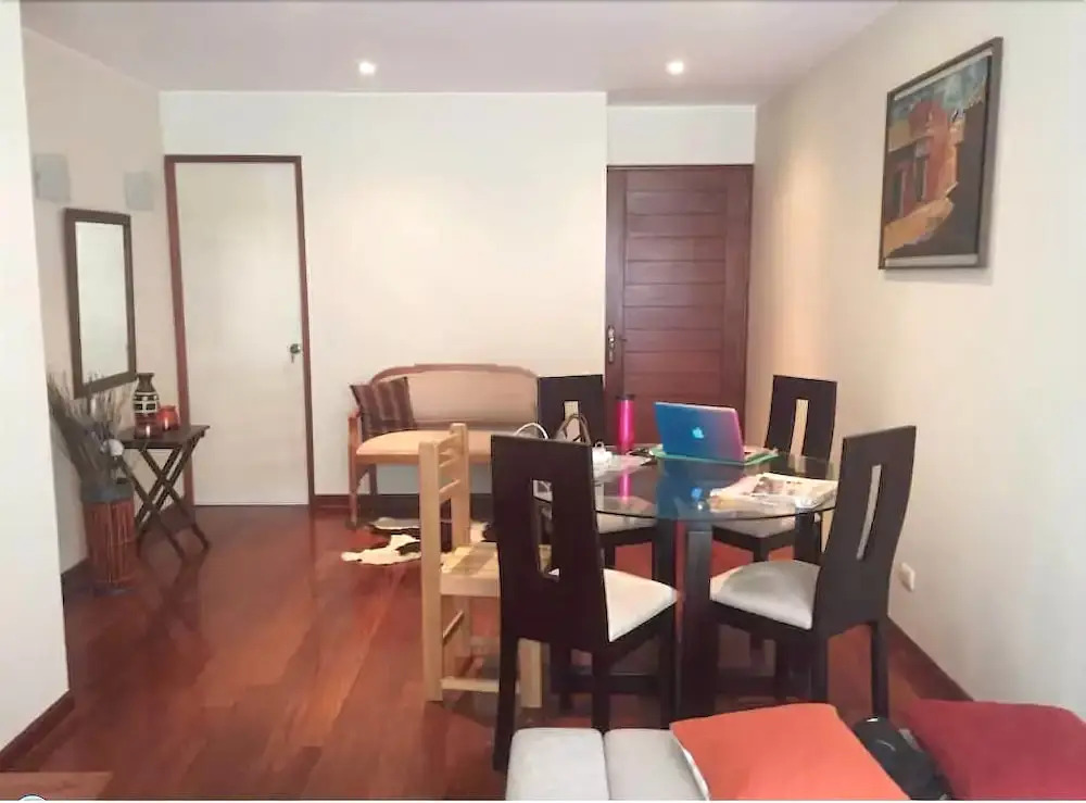 Private Bedroom in great Flat Miraflores