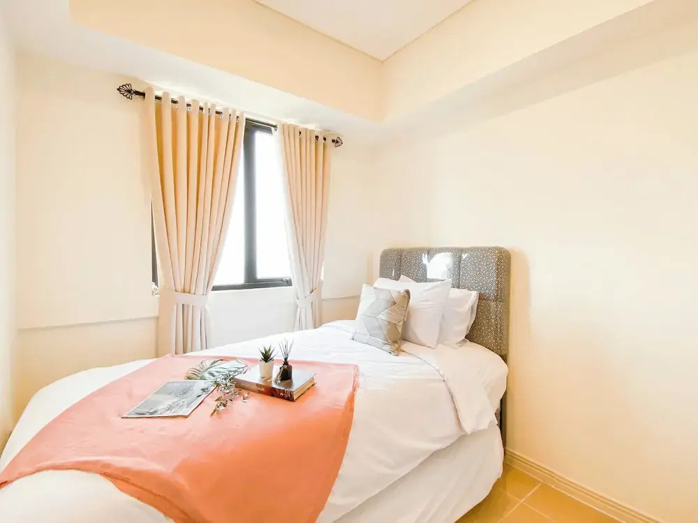Soft Scandinavian 3Br At Meikarta Apartment