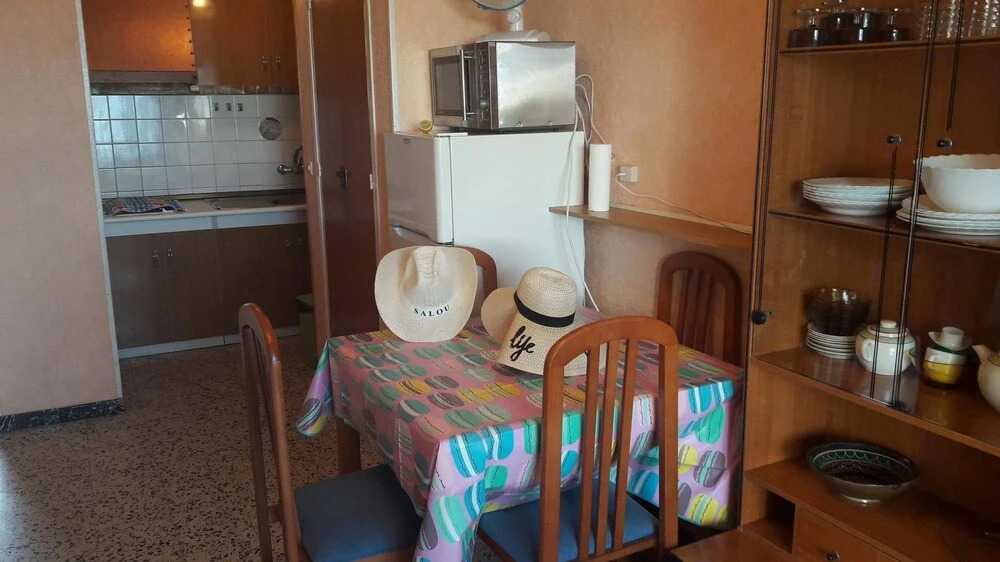 Studio in Salou, With Wonderful sea View and Furnished Terrace - 100 m