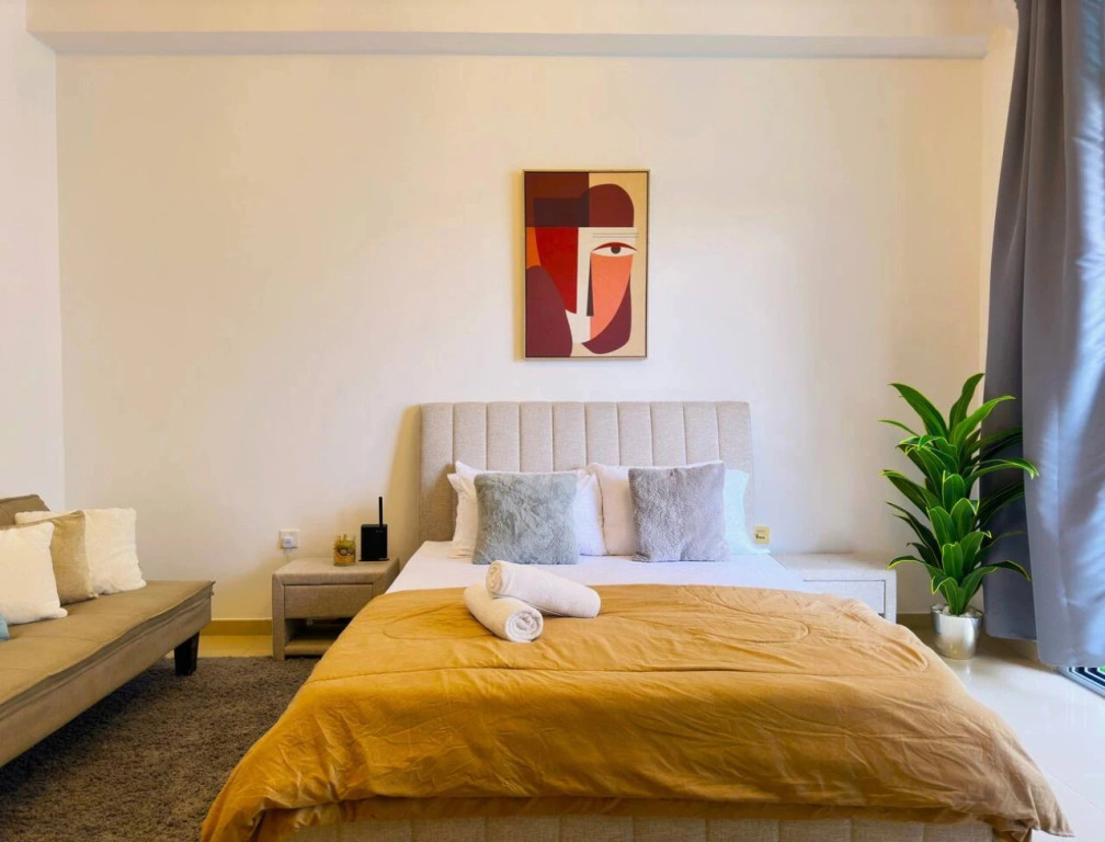 Квартира Marina Canal Studio Balcony Near JBR Beach