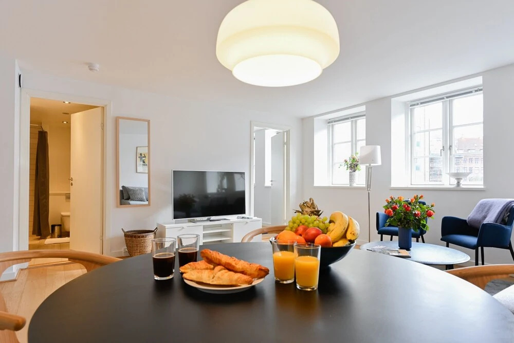 Beautiful 1 -bedroom Apartment in the Building From 1734 in Heart of Copenhagen
