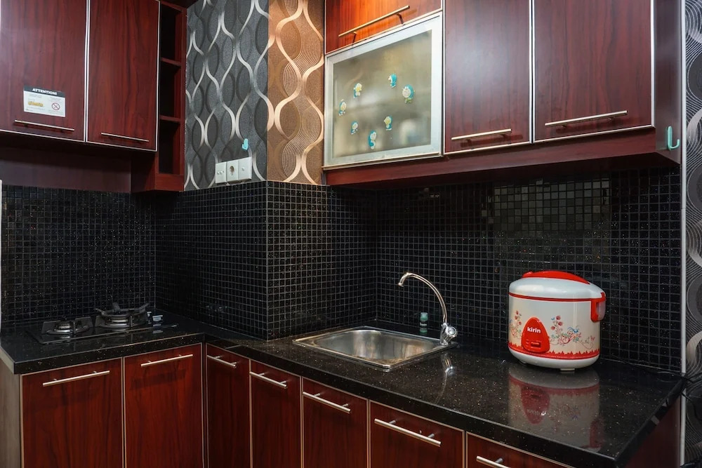 Compact Studio Apartment at Mediterania Marina Residences By Travelio