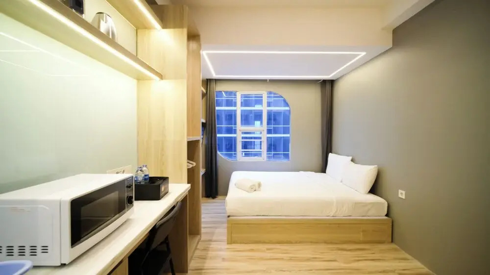 Homey And Warm Studio No Kitchen The City Square Surabaya Apartment