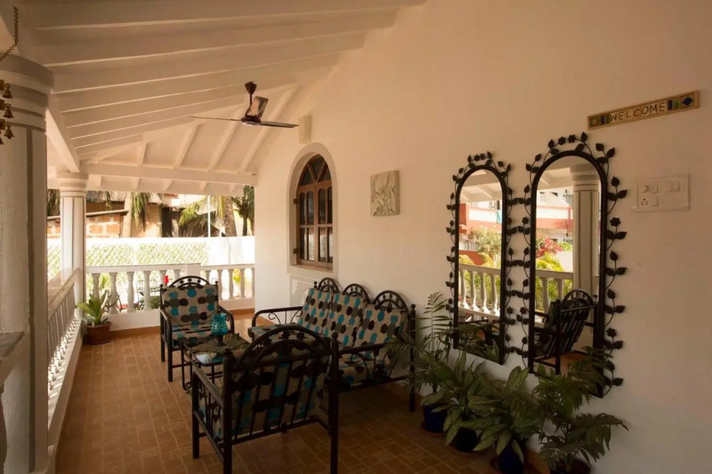 Villa Baywalk Goa - 200 meters from Morjim Beach