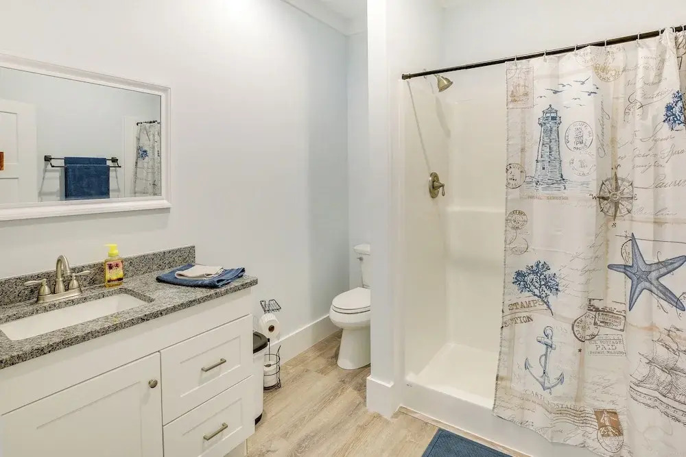 Coastal North Carolina Retreat: Half Mile to Beach