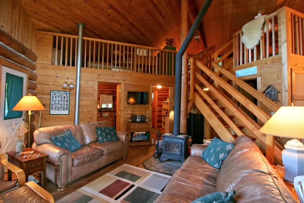 Cabin #97 - 'pinecone' Log Cabin at the Lake That is Pet-friendly!
