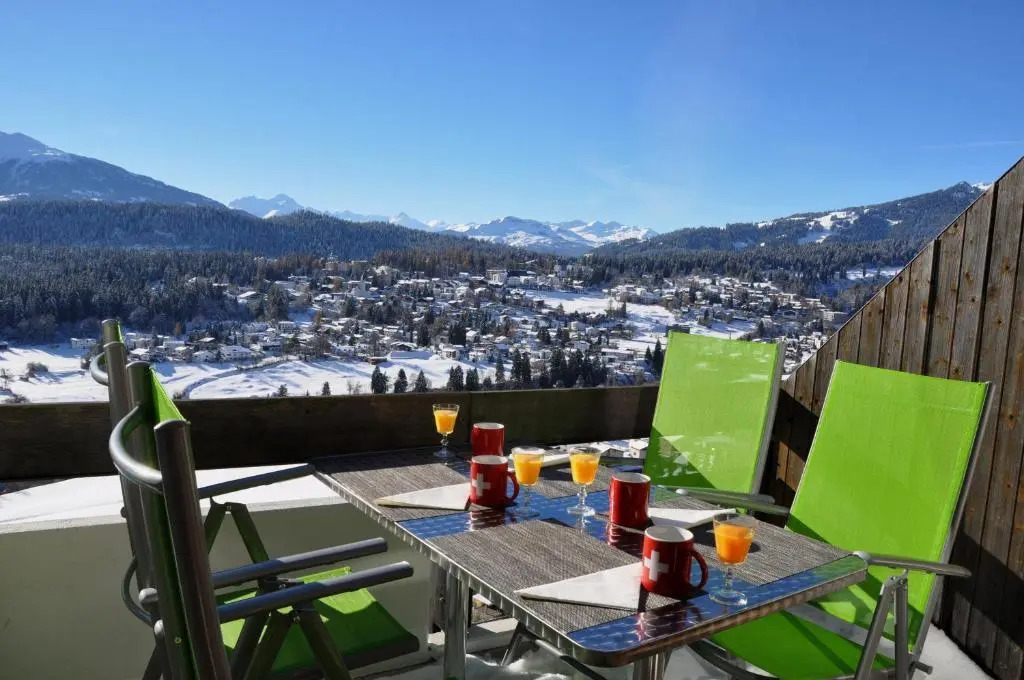 Crap da Flem - 3.5 Zimmer Ferienwohnung am Sonnenhang von Flims