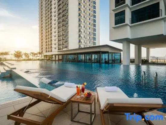 Georgetown Seaview Duplex 2Br for 6 Guests at Maritime Suites 073A