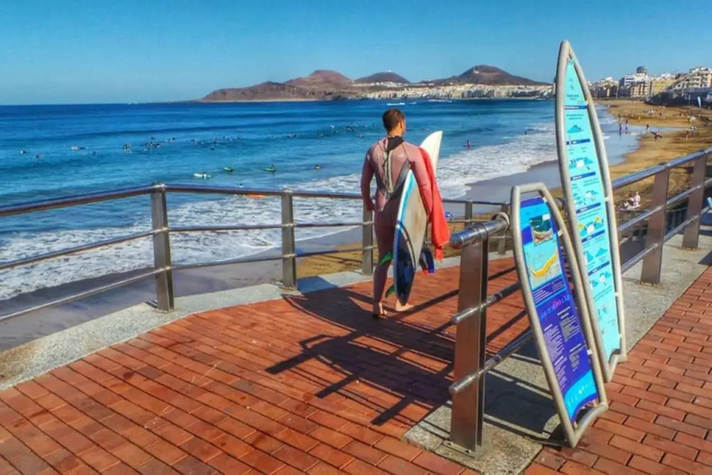 Estudio Playa Canteras 2-4p Wifi 100MB