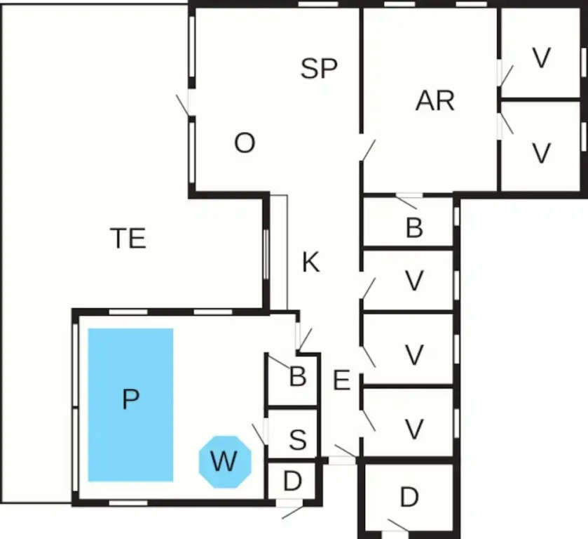5 Star Holiday Home in Stege