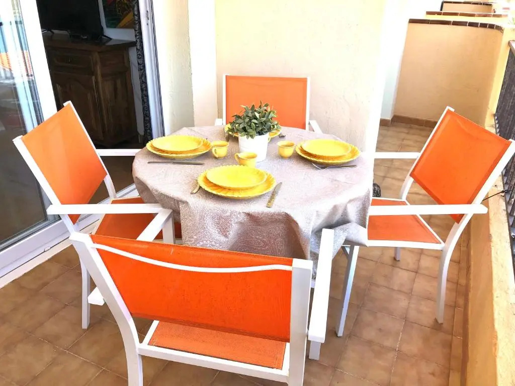 ROMINA 4E - Apartamento en los canales de Roses Santa Margarita - terraza con vistas