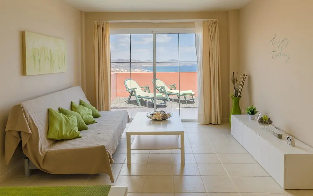 New & Modern Flat with Ocean View & Free Wifi - Sotavento Beach, Costa Calma (G)