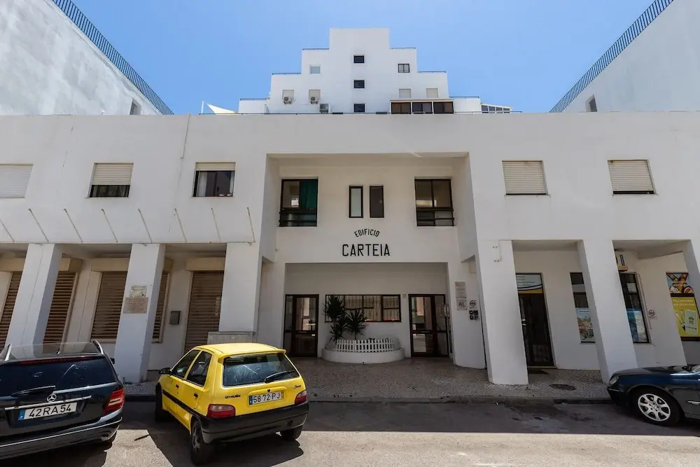 Quarteira First Line Front Beach Pool Flat View