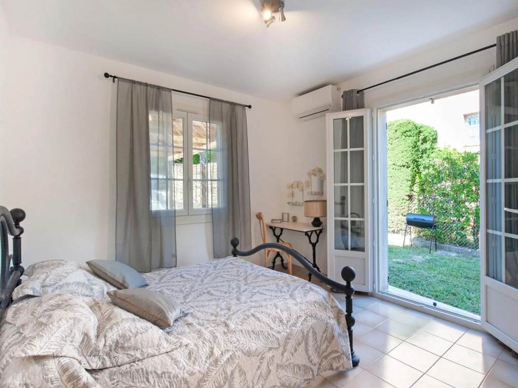 Holiday home in La Roquette sur Siane with furnished garden