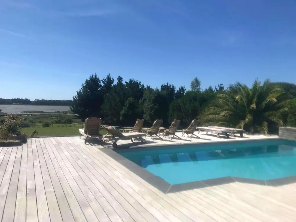 Villa With 4 Bedrooms in Pont-l'abbé, With Wonderful sea View, Private Pool, Enclosed Garden - 3 km From the Beach