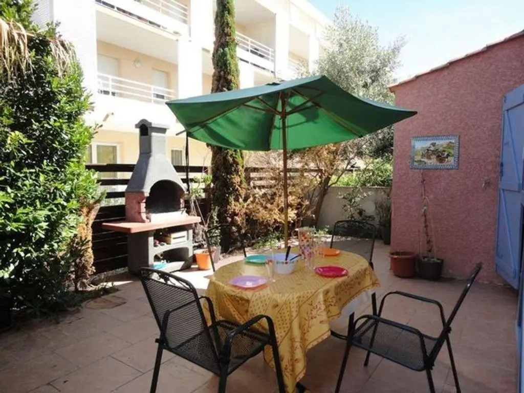 Maison 4 pièces avec terrasse, 3 chambres pour 6 pers., près de Narbonne Plage, parking inclus - FR-1-229B-131