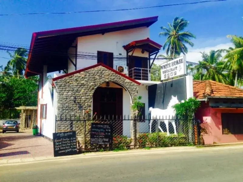 White horse mirissa