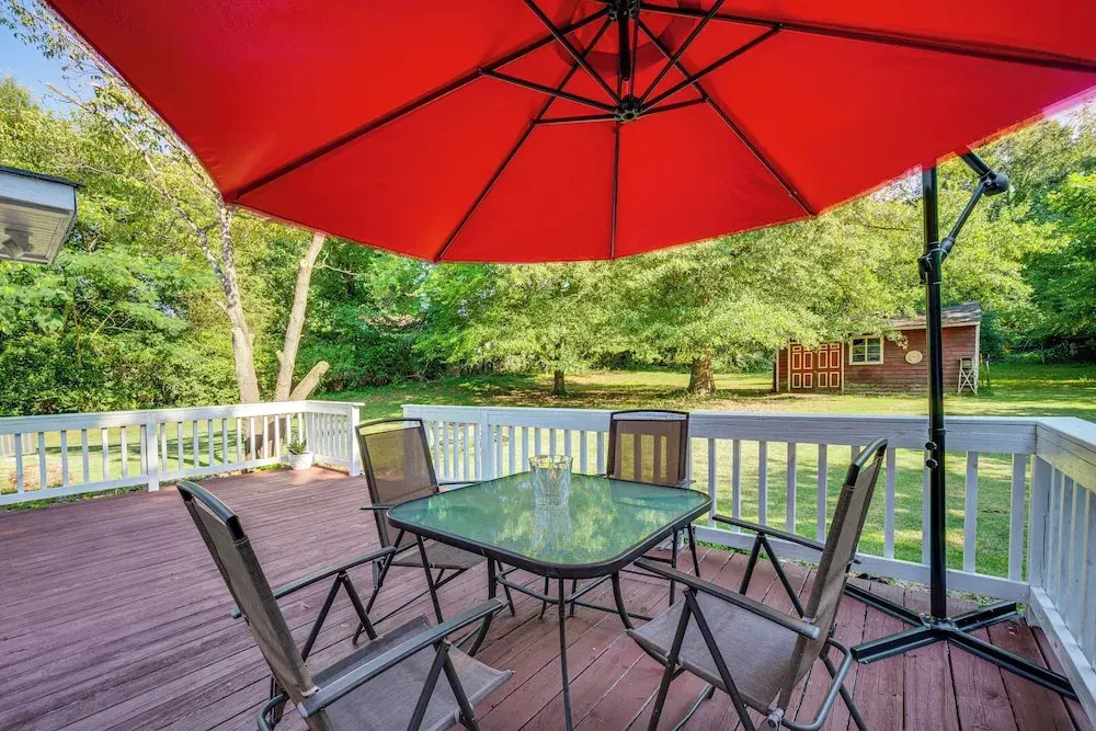 Winston-salem Home on 2 Acres - Spacious Deck!