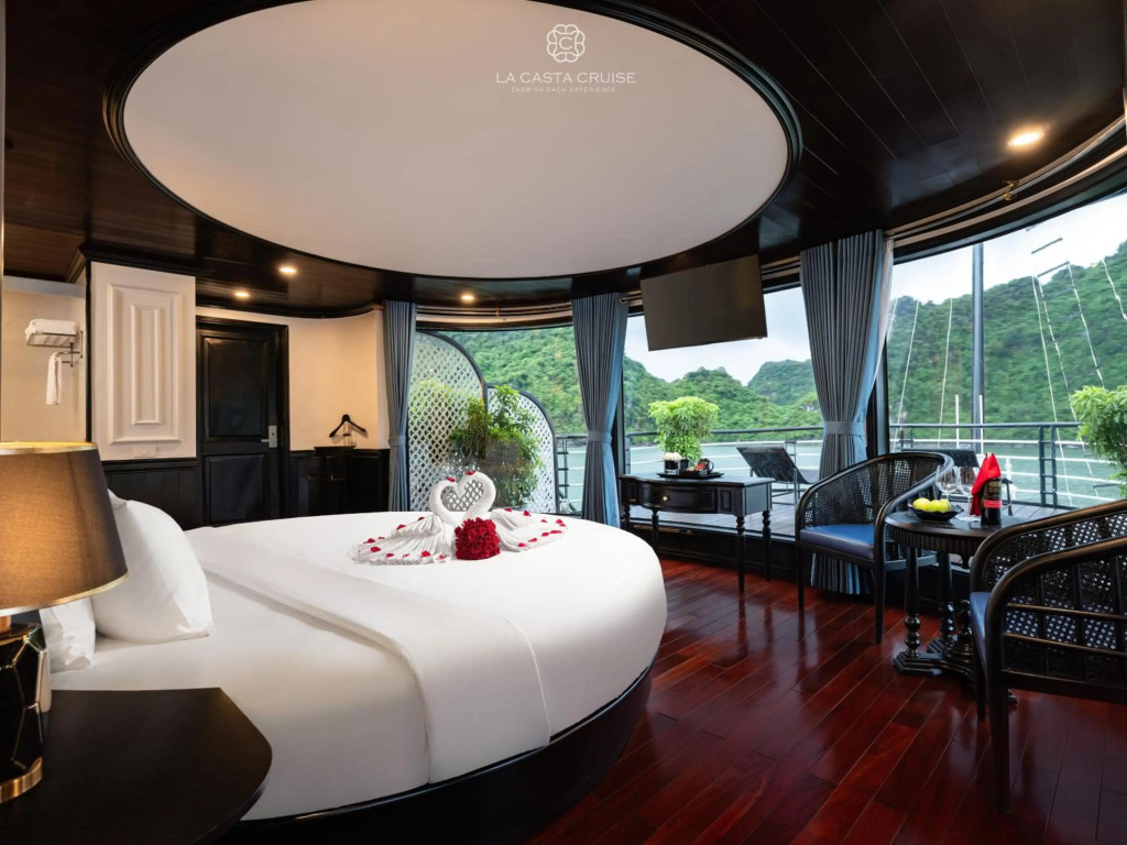 La Casta Regal Premium Lan Ha Bay Cruise, Private Luxury Balcony and Bathtub Suites Experience