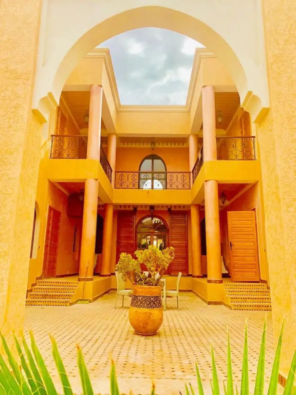 Villa With 4 Bedrooms in Marrakech, With Wonderful Mountain View, Private Pool, Enclosed Garden