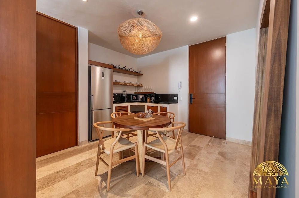 NHOA 102B Lux 1BR Condo Plunge Pool in Aldea Zama
