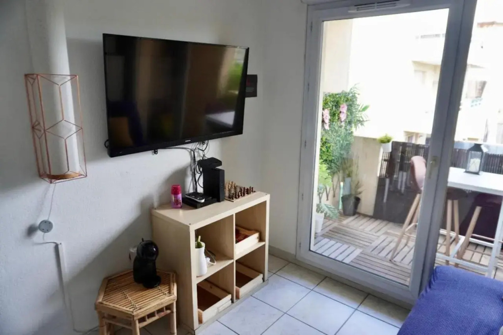 Studio dans résidence avec piscine