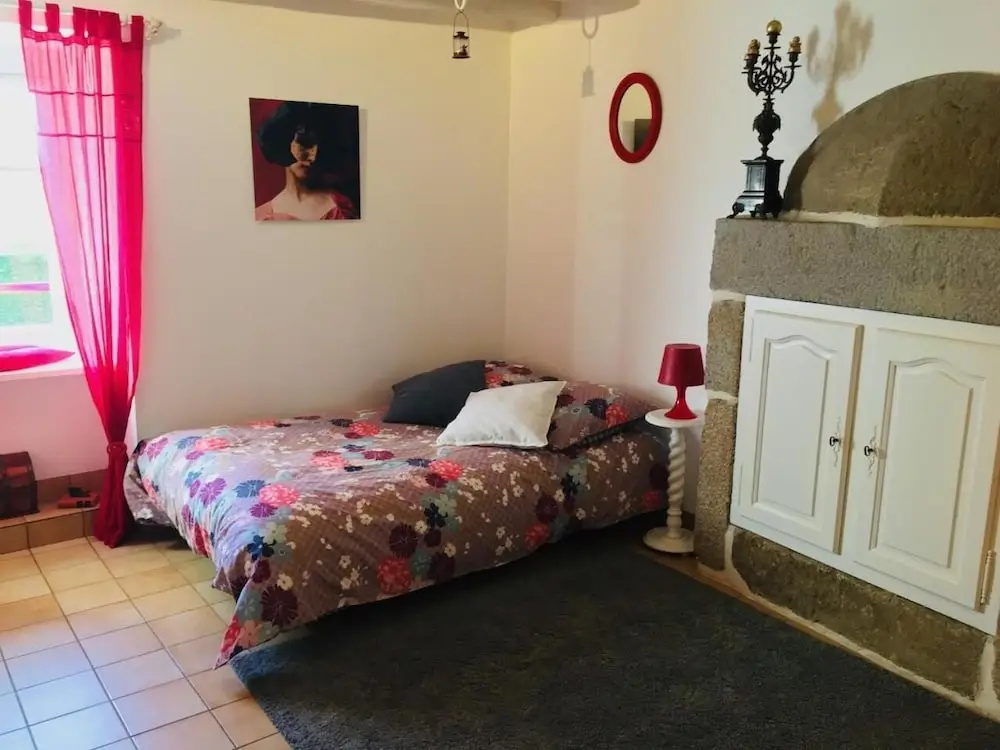 Maison dhôtes lAngevinière, chambre des Anges proche Mont-Saint-Michel