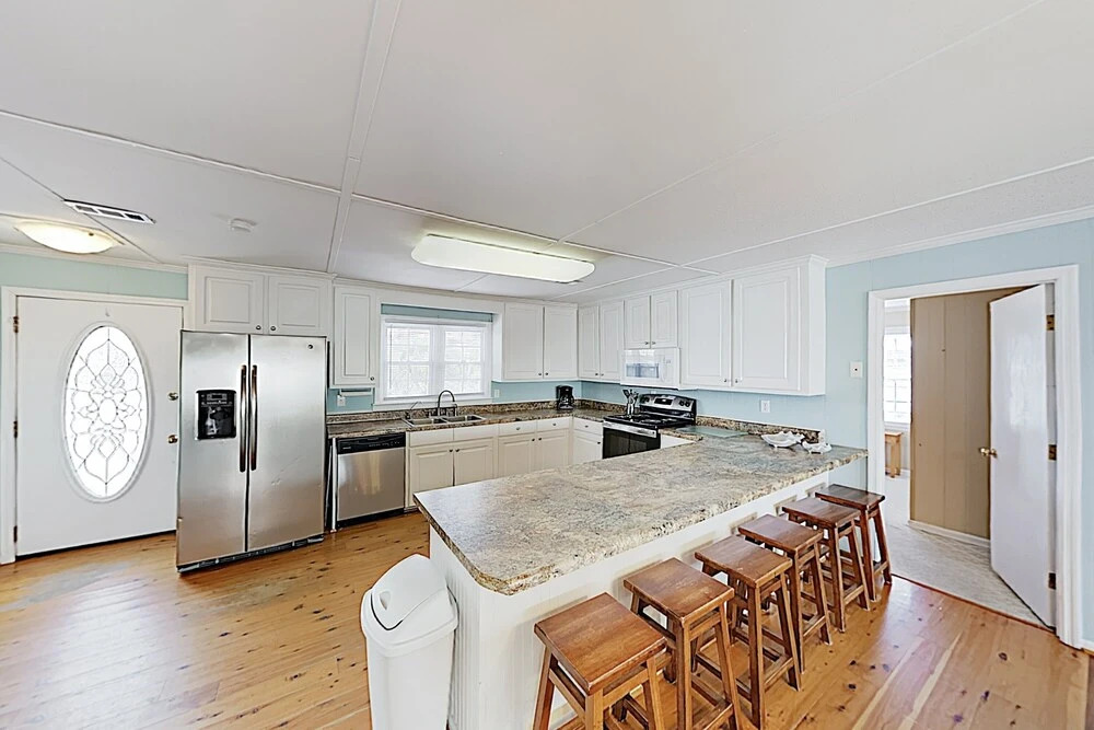 New Listing! Beachfront Home W/ Pool & Large Deck Home