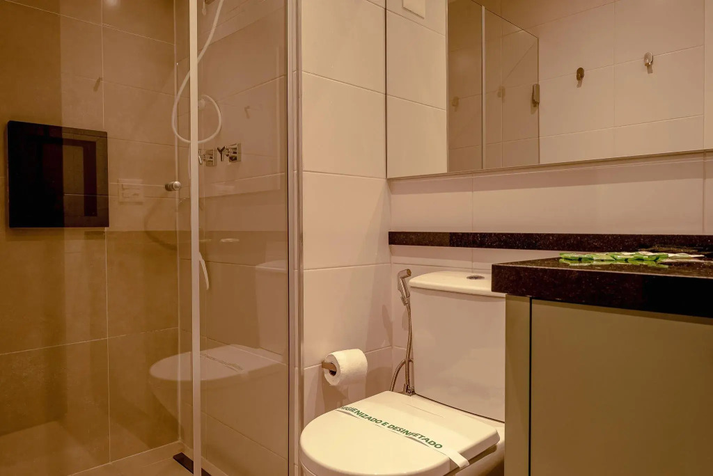 Studio 23º Andar Com Piscina Aquecida E A/c