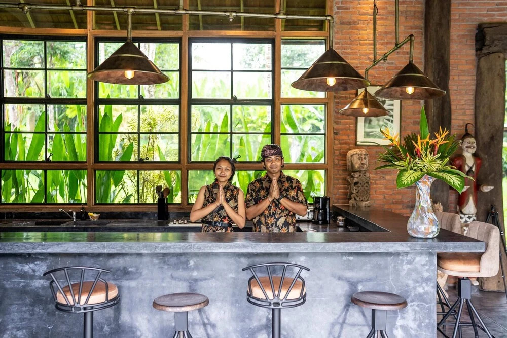 Villa Bedulu Cliff Estate Ubud - Wood Side