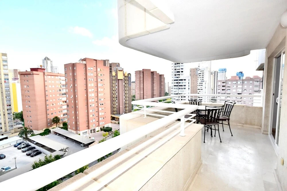 Apartment with One Bedroom in Benidorm, with Wonderful Sea View, Pool Access And Terrace - 700 M From the Beach