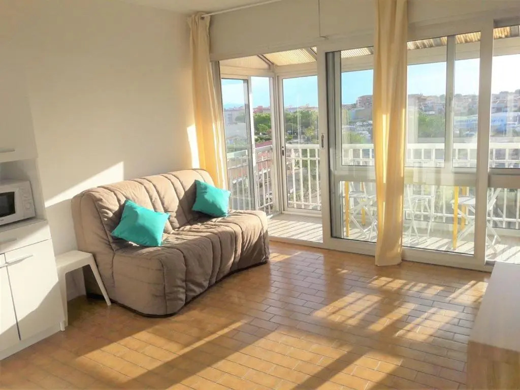 Appartement Cap d'Agde, 1 pièce, 4 personnes - FR-1-607-71