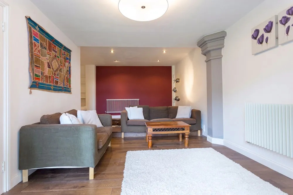 Converted Church Home with Parking, Sleeps 6