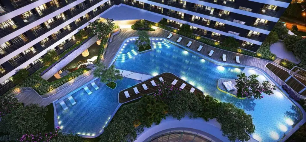 Fully Furnished 1 Bedroom at SMDC Air Residence with Balcony City View