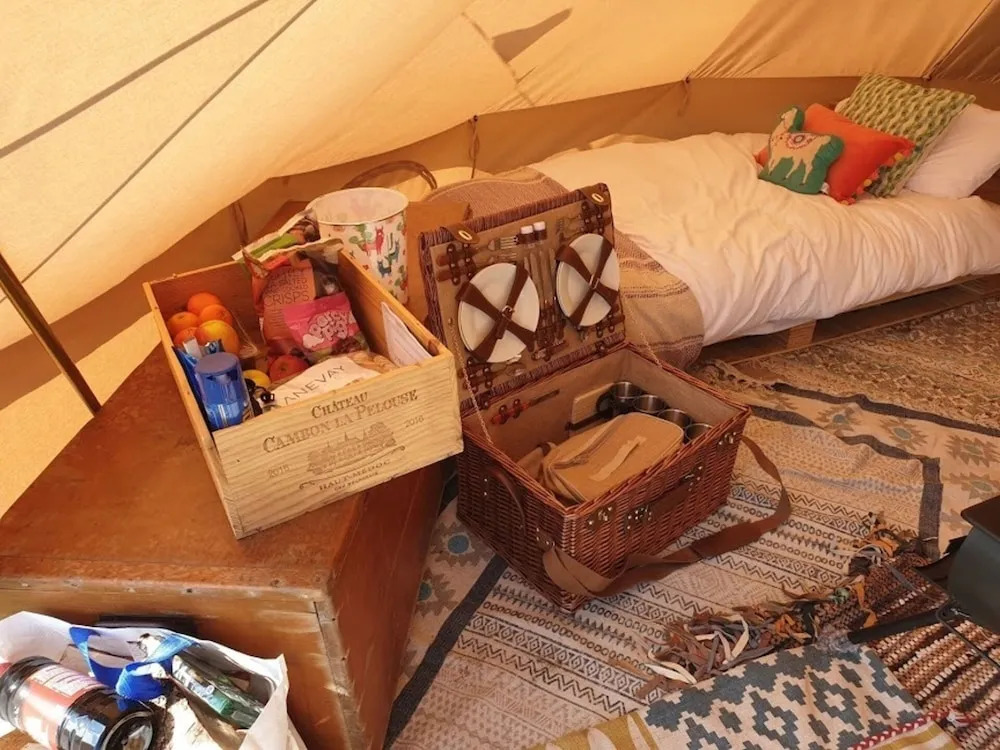 She Sells Seashells Bell Tent Love Zone