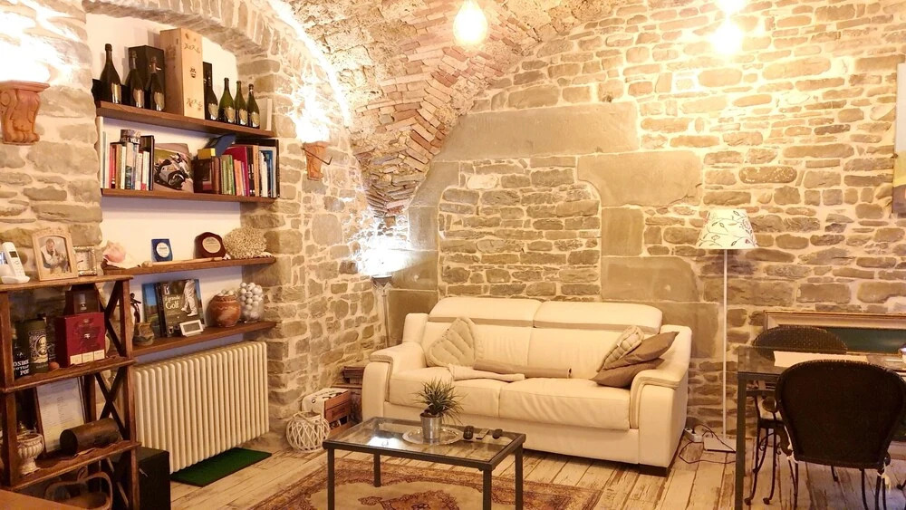 Studio in Popolano, with Wonderful Mountain View, Enclosed Garden And Wifi