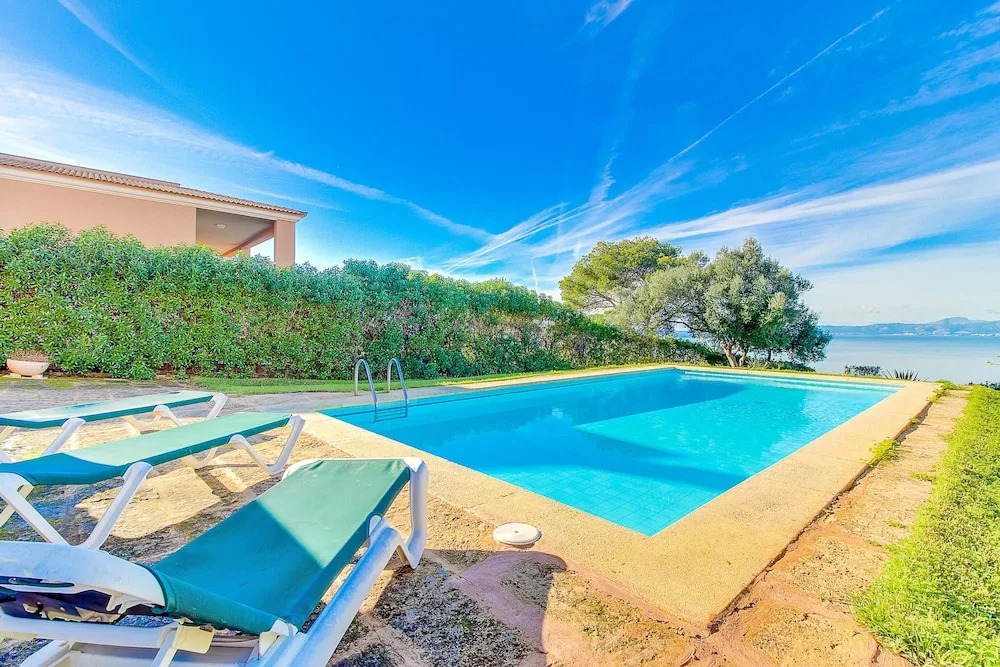Villa With 3 Bedrooms in Llucmajor, With Wonderful sea View, Private Pool, Enclosed Garden Near the Beach