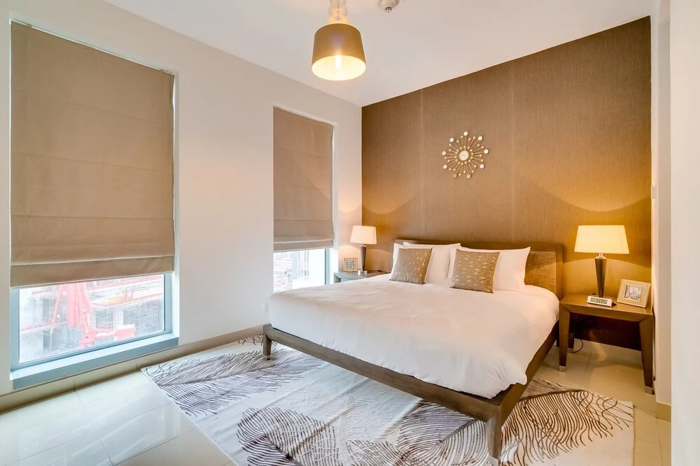 Skyline Serenity Holiday Home I Grande Signature 2 Bedroom Apartments I Persian Gulf Views I Free Parking, Gym, Pool & Wi-Fi