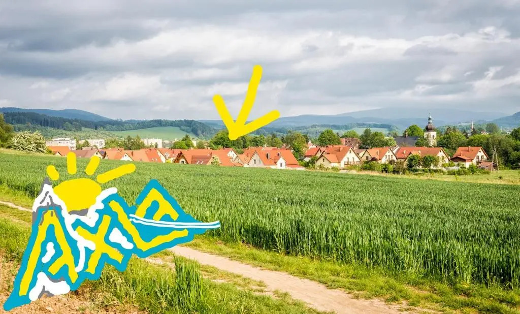 Willa AXLA z werandą ogrodem i parkingiem