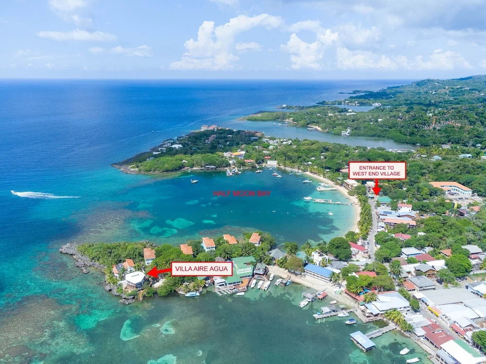 Awesome Over The Water Overlooking West End - Aire Agua 3 Bedroom Home by RedAwning