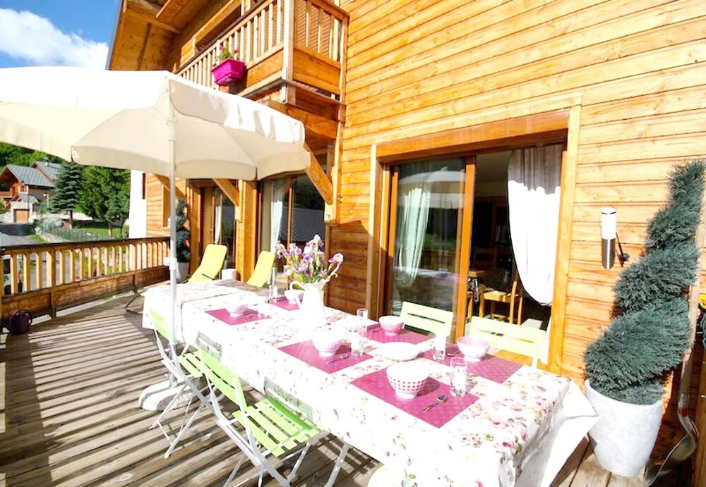 Chalet with 5 Bedrooms in Valloire, with Wonderful Mountain View, Furnished Garden And Wifi - 300 M From the Slopes