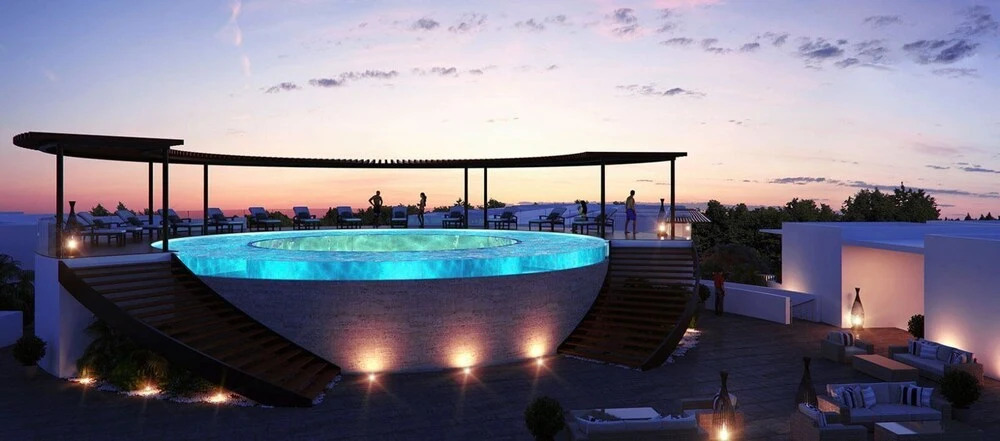 Modern Chic Studio With Panoramic Rooftop Pool, PANORAMIC A 201- By Salt-Kisses