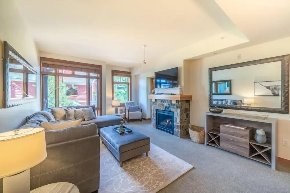 Luxury Ski in, Ski out 2 Bedroom Mountain Resort Vacation Rental in the Heart of Snowmass Base Village