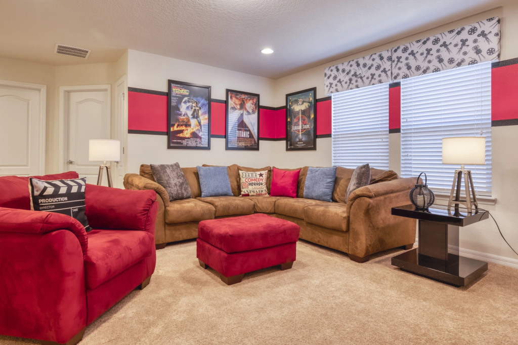 Stunning home with private pool and game room