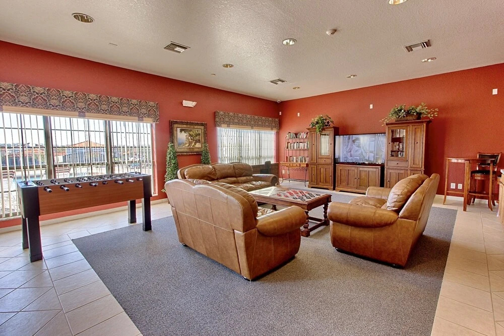 4 Bed, 2 Master Suites. South Facing Pool. Resort